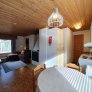 Cabin 8 kithcen livingroom