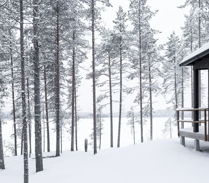 Iso Rantahuvila näköala ulkoa