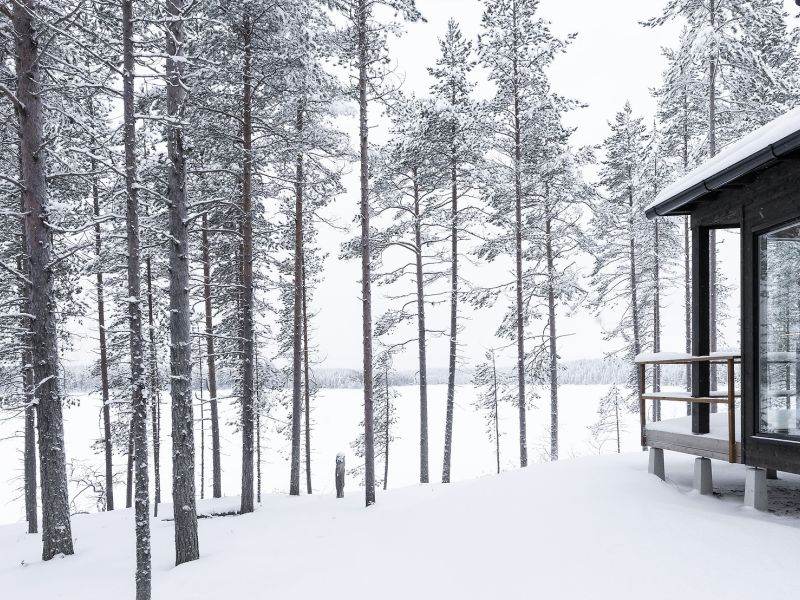 Iso Rantahuvila näköala ulkoa