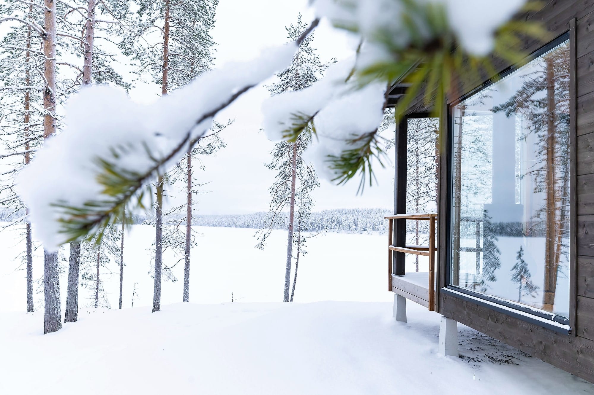 Pieni Rantahuvila näköala ulkoa