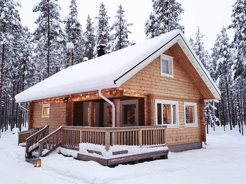 Mökki 11 talvi