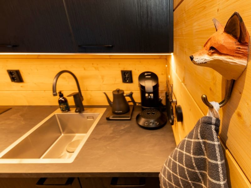 Pieni Rantahuvila keittiö