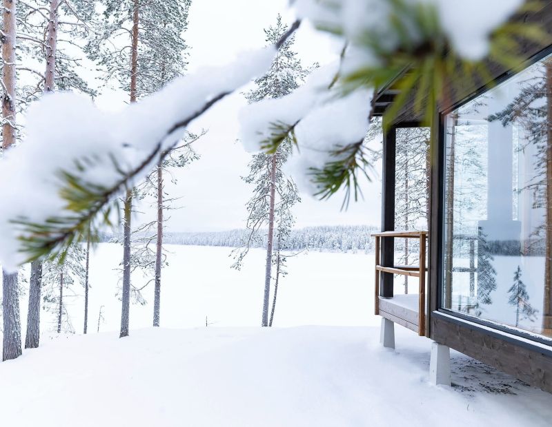 Pieni Rantahuvila näköala ulkoa