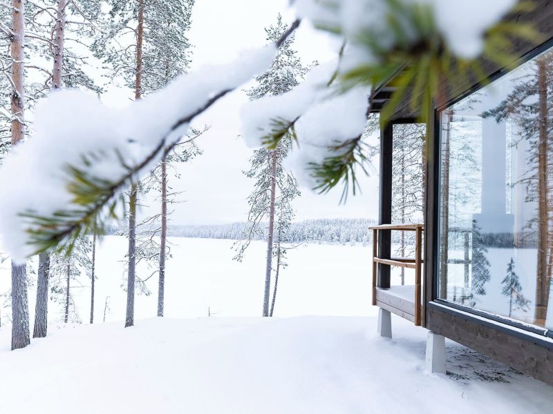 Pieni Rantahuvila näköala ulkoa