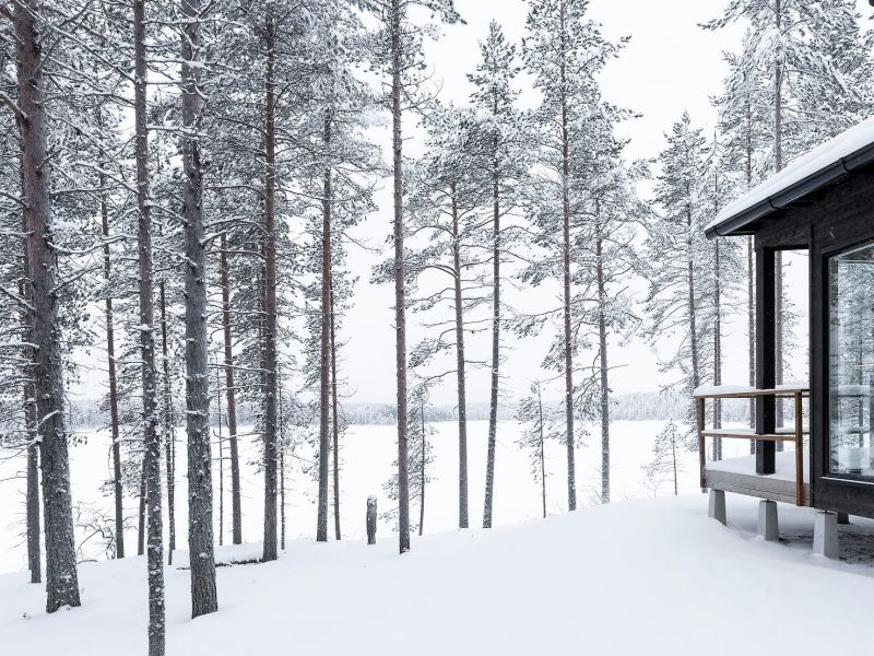 Iso Rantahuvila näköala ulkoa