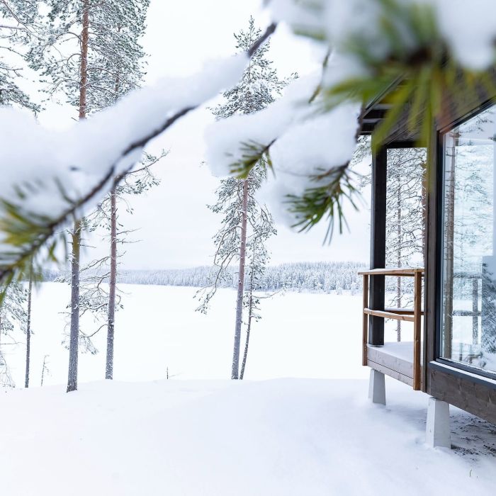 Pieni Rantahuvila näköala ulkoa