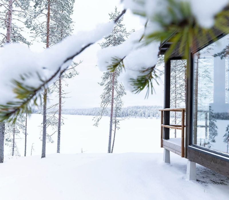 Pieni Rantahuvila näköala ulkoa