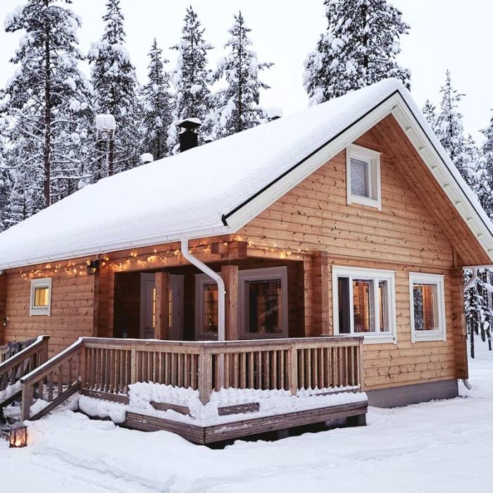 Mökki 11 talvi